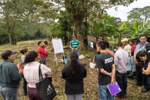 2016 - Colectivo youth training session in making organic fertilizers