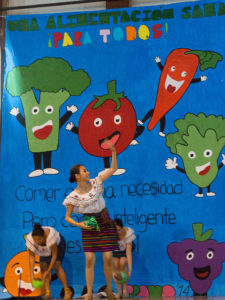 2015 - Healthy eating is the theme of this performance