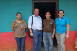 2015 - Vecinos Honduras staff: Balbina, Manuel, Reynaldo & Gilma